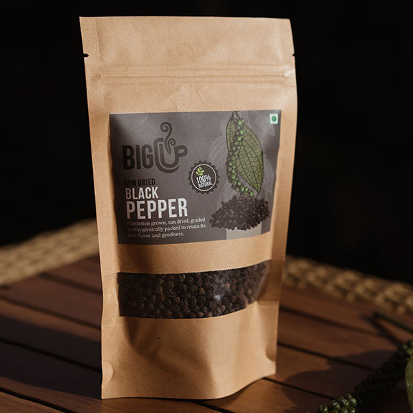 Sun Dried Black Pepper - 100g